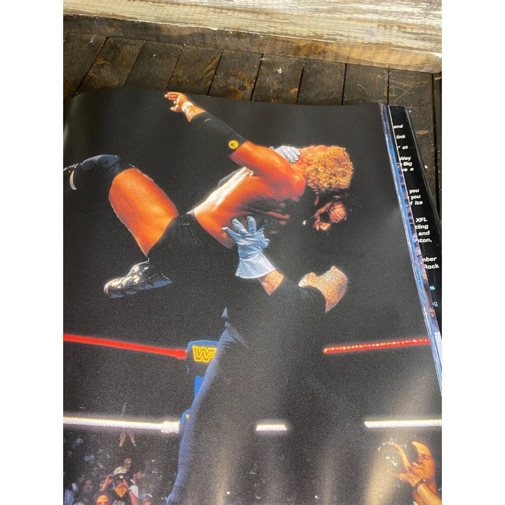 WWF WrestleMania The Official Insider's Story 2001 Hard Cover Book & DVD